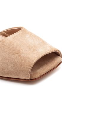 Sandalo in camoscio beige ELENA IACHI | E4700DUNE